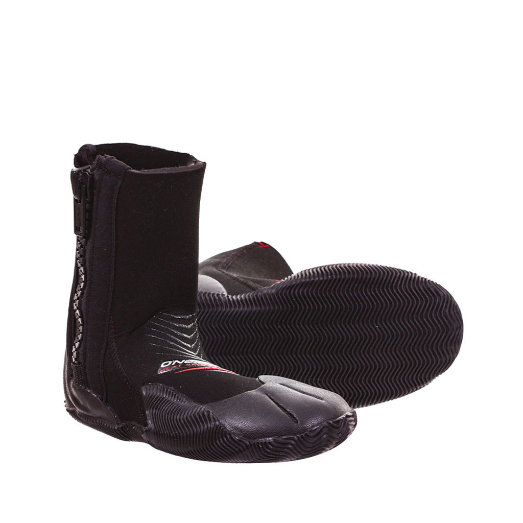 Youth Heat 5mm Round Toe Zip Boot