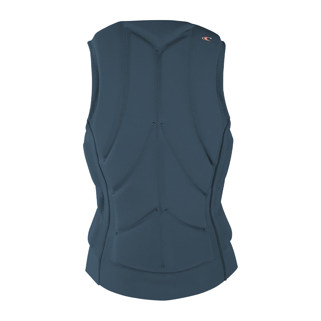 Wms Slasher B Comp Vest - Copenblue/Paintedtropics