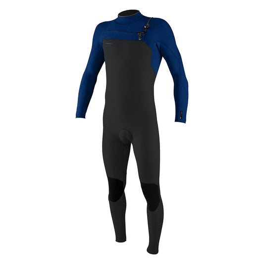 Hyperfreak 5/4+ Chest Zip Full - Temperedsteel/Twilightblue