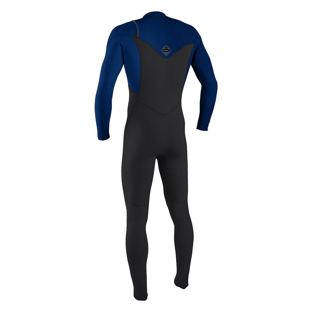 Hyperfreak 5/4+ Chest Zip Full - Temperedsteel/Twilightblue