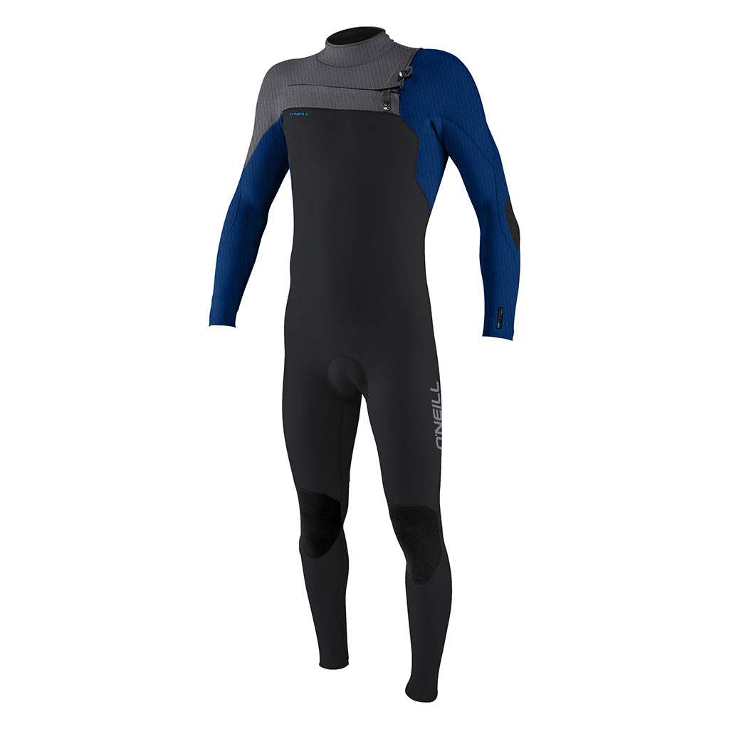 Youth Hyperfreak 5/4+ Chest Zip Full - Tempsteel/Twilightblue/Smoke