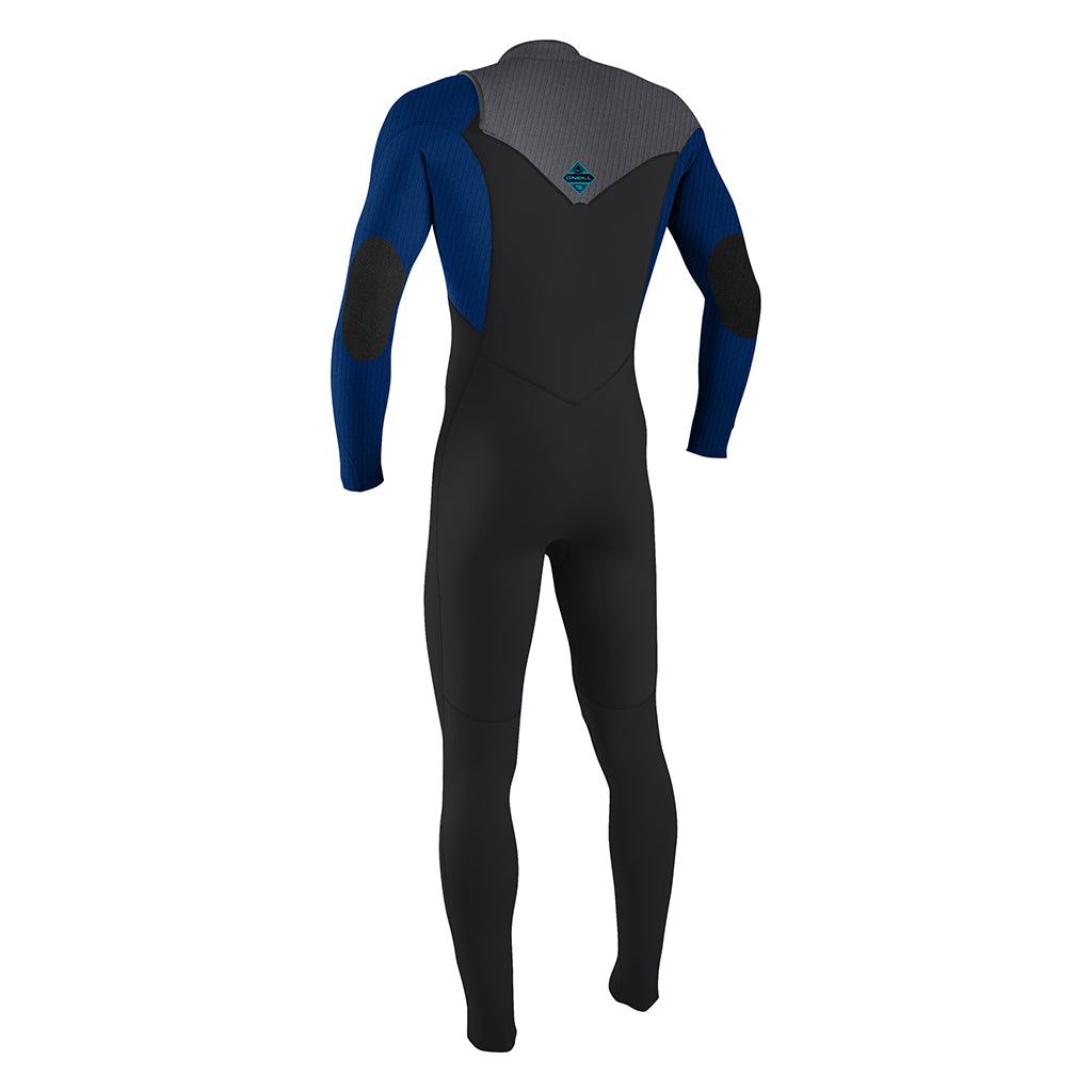 Youth Hyperfreak 5/4+ Chest Zip Full - Tempsteel/Twilightblue/Smoke