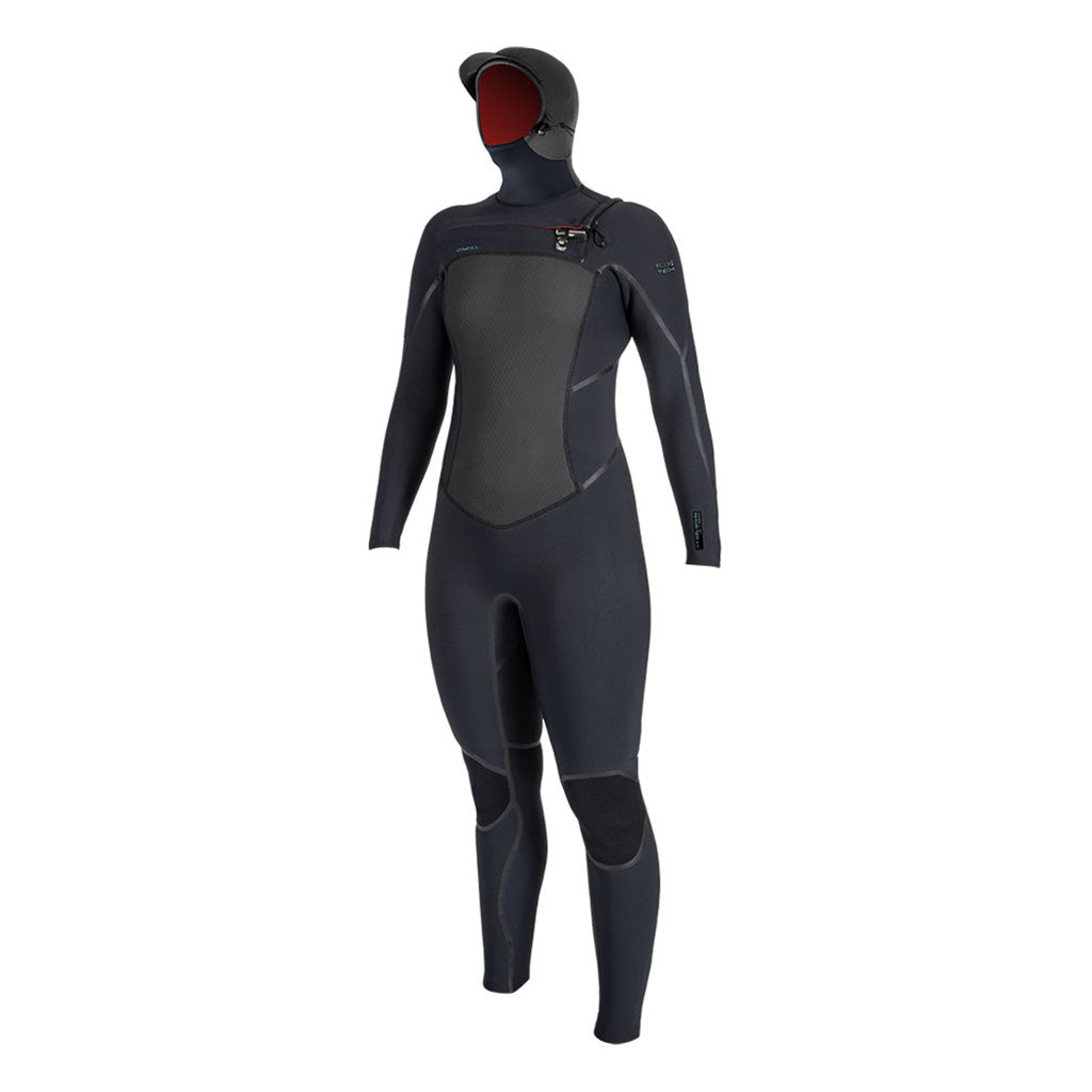 Wms Psycho Tech 6/4 Chest Zip w/Hood