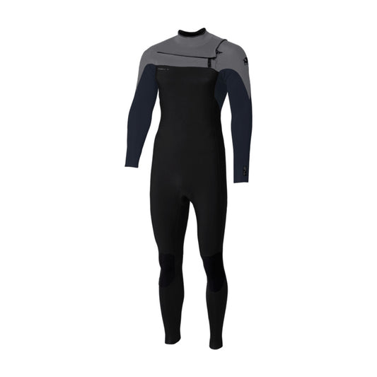 Epic 3/2 Chest Zip Full - Black/Slate/Smoke