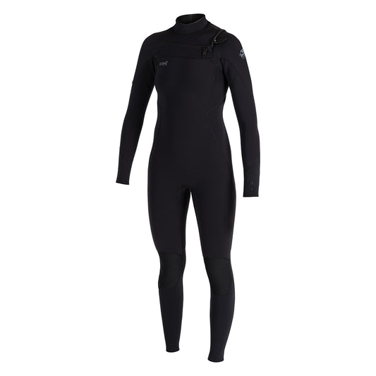 Wms Epic 5/4 Chest Zip Full - Black/Black/Black