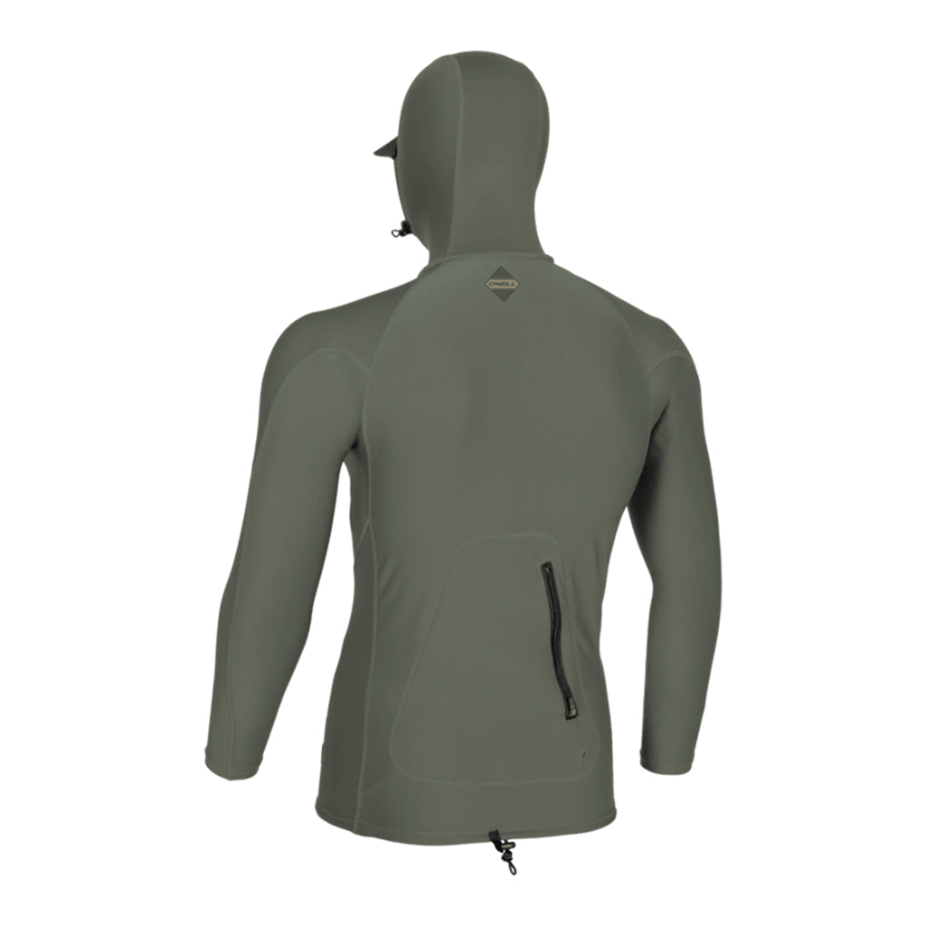 Hyperfreak Skins L/S Rash Guard W/Hood - Chimera/Chimera