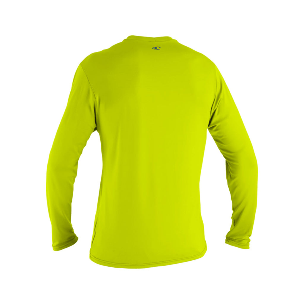 Child Basic Skins L/S Sun Shirt - Lime