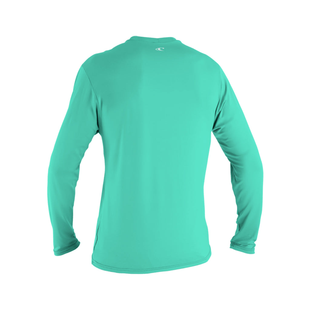 Child Basic Skins L/S Sun Shirt - Light Aqua