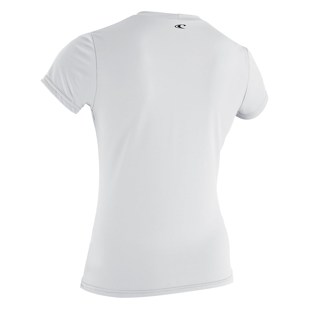 Wms Basic Skins S/S Sun Shirt - White
